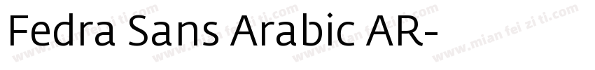 Fedra Sans Arabic AR字体转换